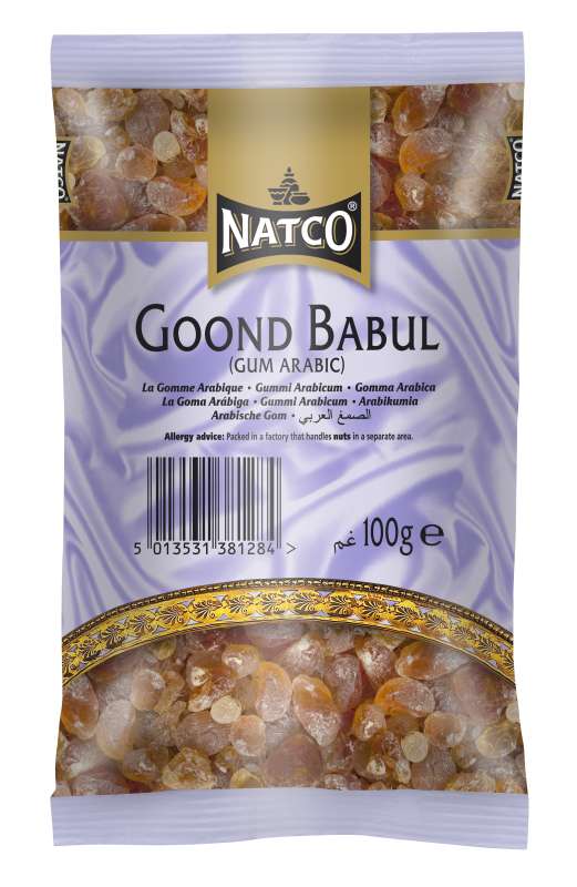 Goma arábiga - 100 g - Natco
