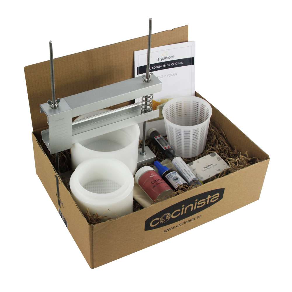 Kit para hacer queso y yogur De Luxe - Cocinista