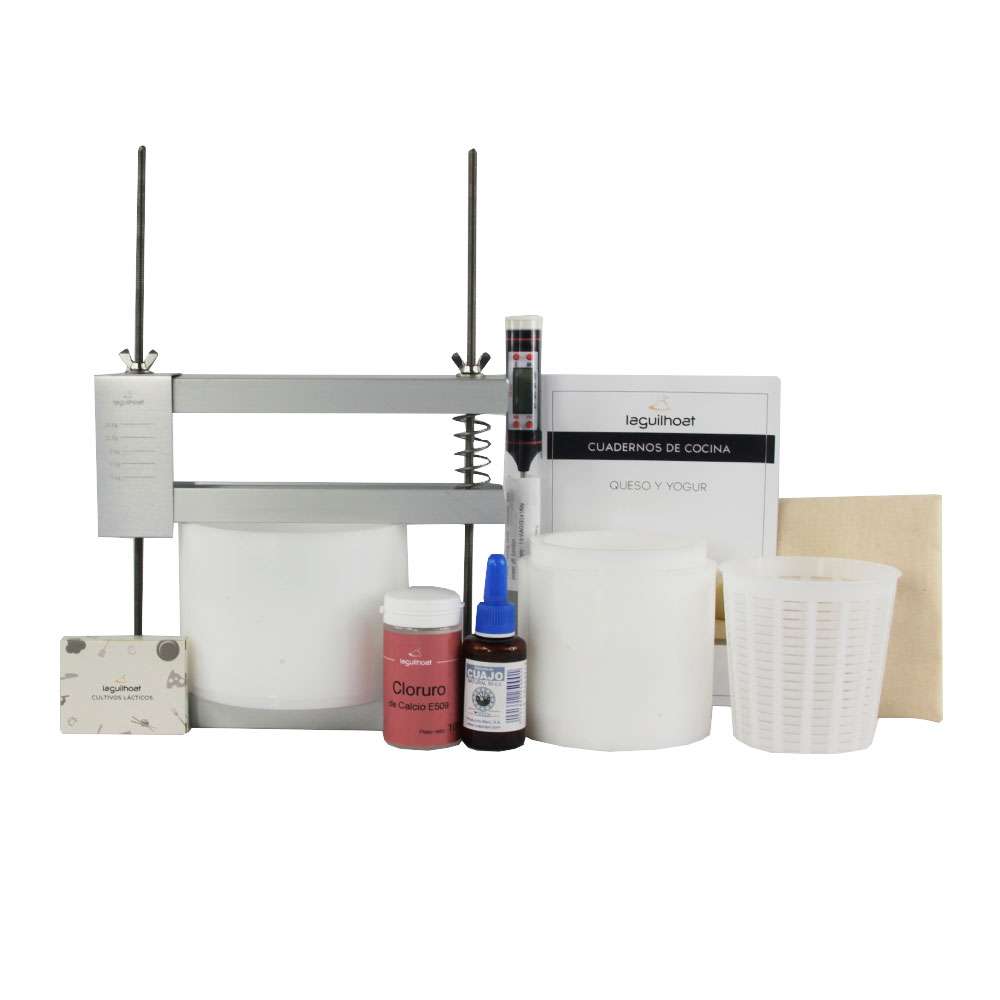 Kit para hacer queso y yogur De Luxe - Cocinista