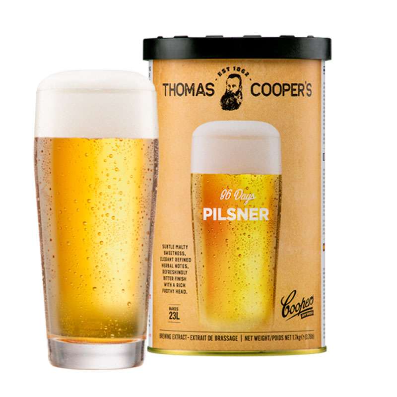86 days Pilsner - 1,7 kg - Coopers