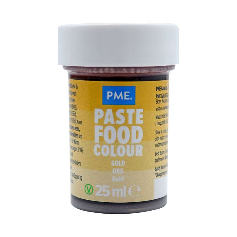 Colorante alimentario color oro - 25g - PME