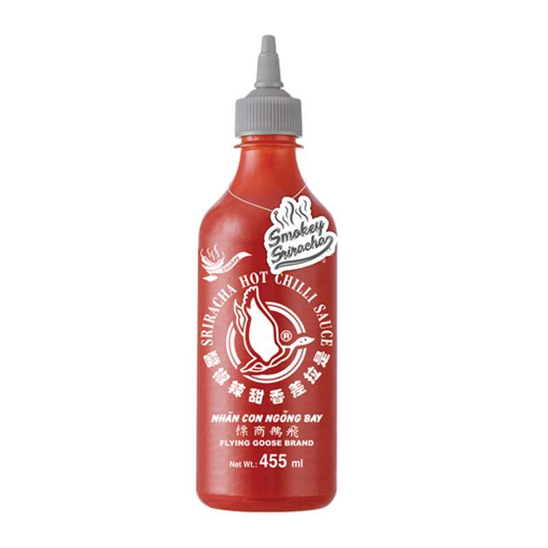 Salsa Sriracha Ahumada - 455ml - Flying Goose