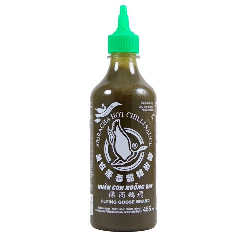 Salsa Sriracha Verde - 455ml - Flying Goose