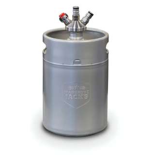 Barril acero con adaptador ball lock - 5 litros - Cocinista