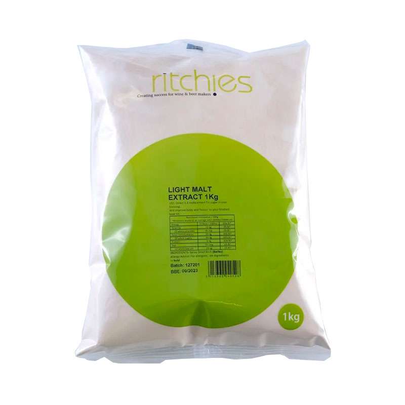 Extracto de malta seco color claro (light) - 1 Kg - Ritchies