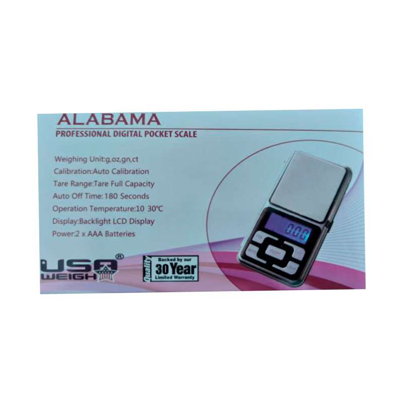 Balanza de precisión Alabama - 100g x 0,01g - USA Weigh