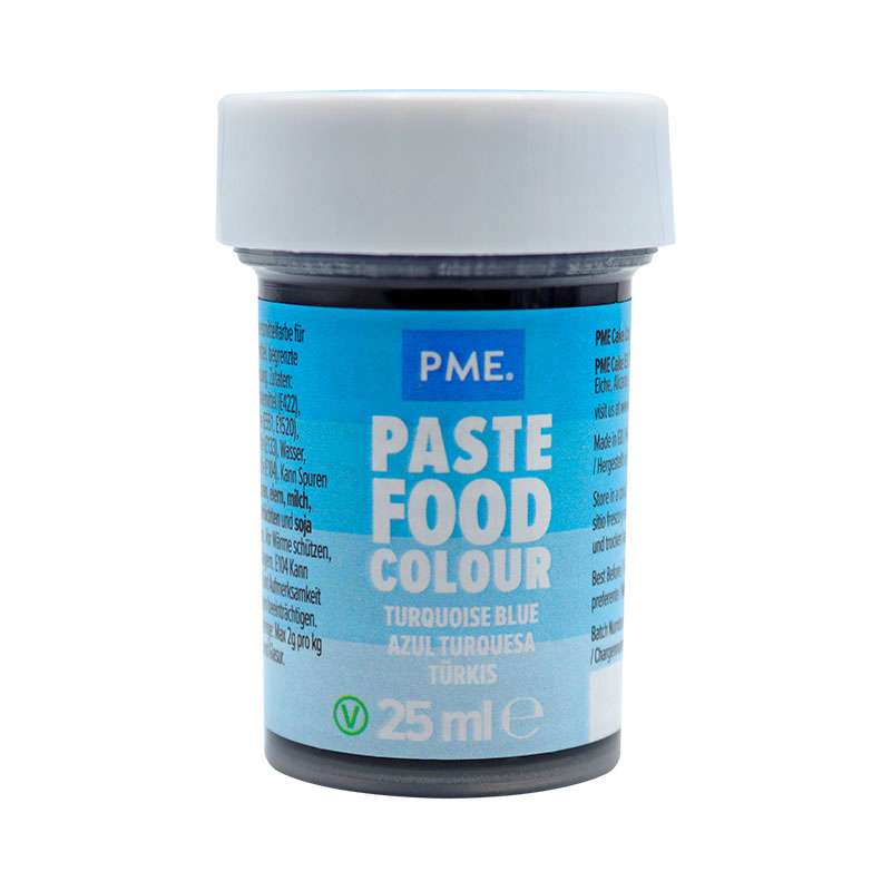 Colorante alimentario azul turquesa - 25 ml - PME