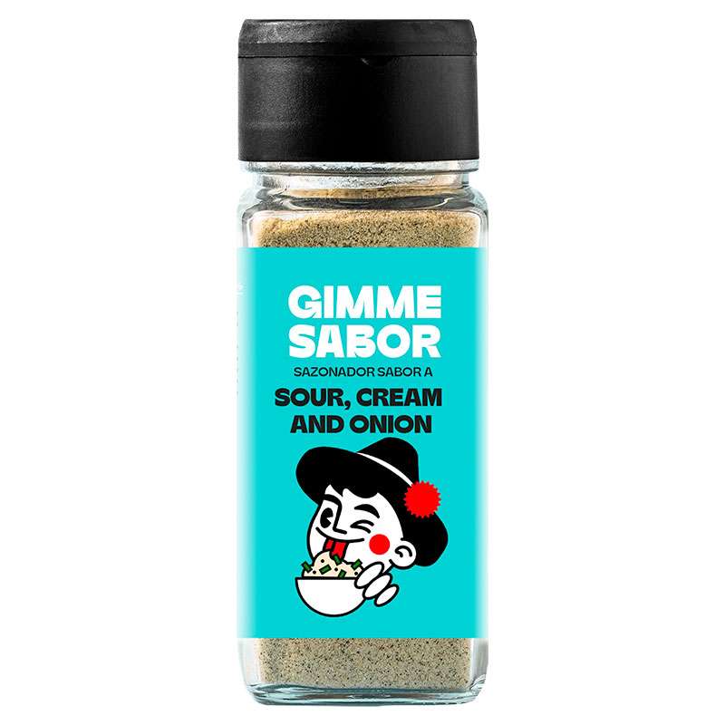 Sazonador sabor a sour cream y onion - 55g - GIMME SABOR
