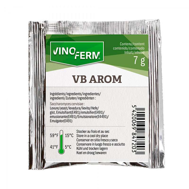 Levadura para vino VB Arom - 7 g - Vinoferm