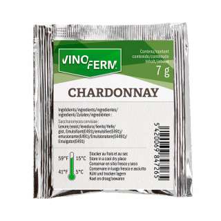 Levadura para vino Chardonnay  - 7 g