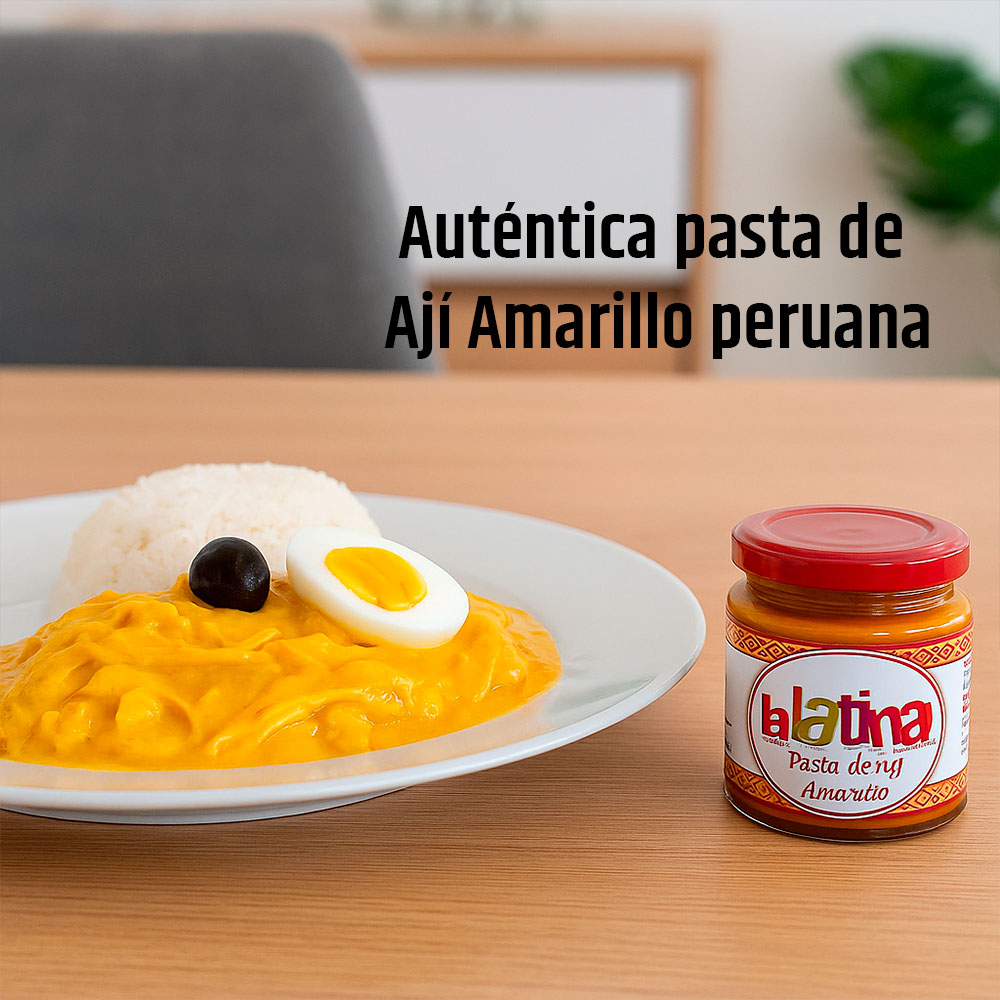 Pasta ají amarillo - 225g - La Latina