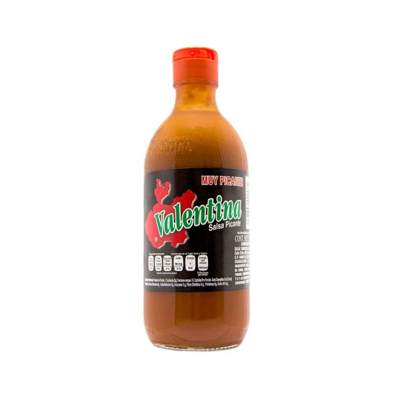 Salsa Valentina Etiqueta Negra (muy picante) - 370ml - Valentina