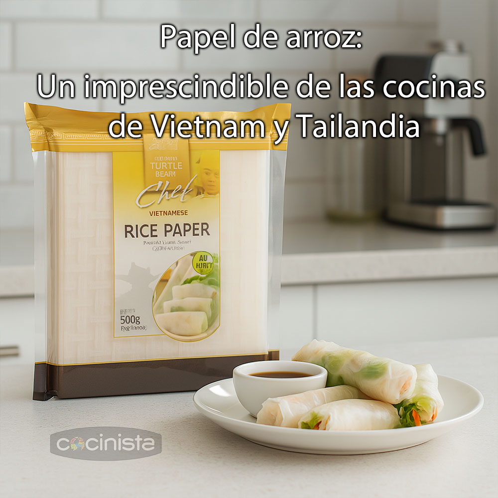 Papel de arroz - 19 cm / 50 uds - Golden Turtle