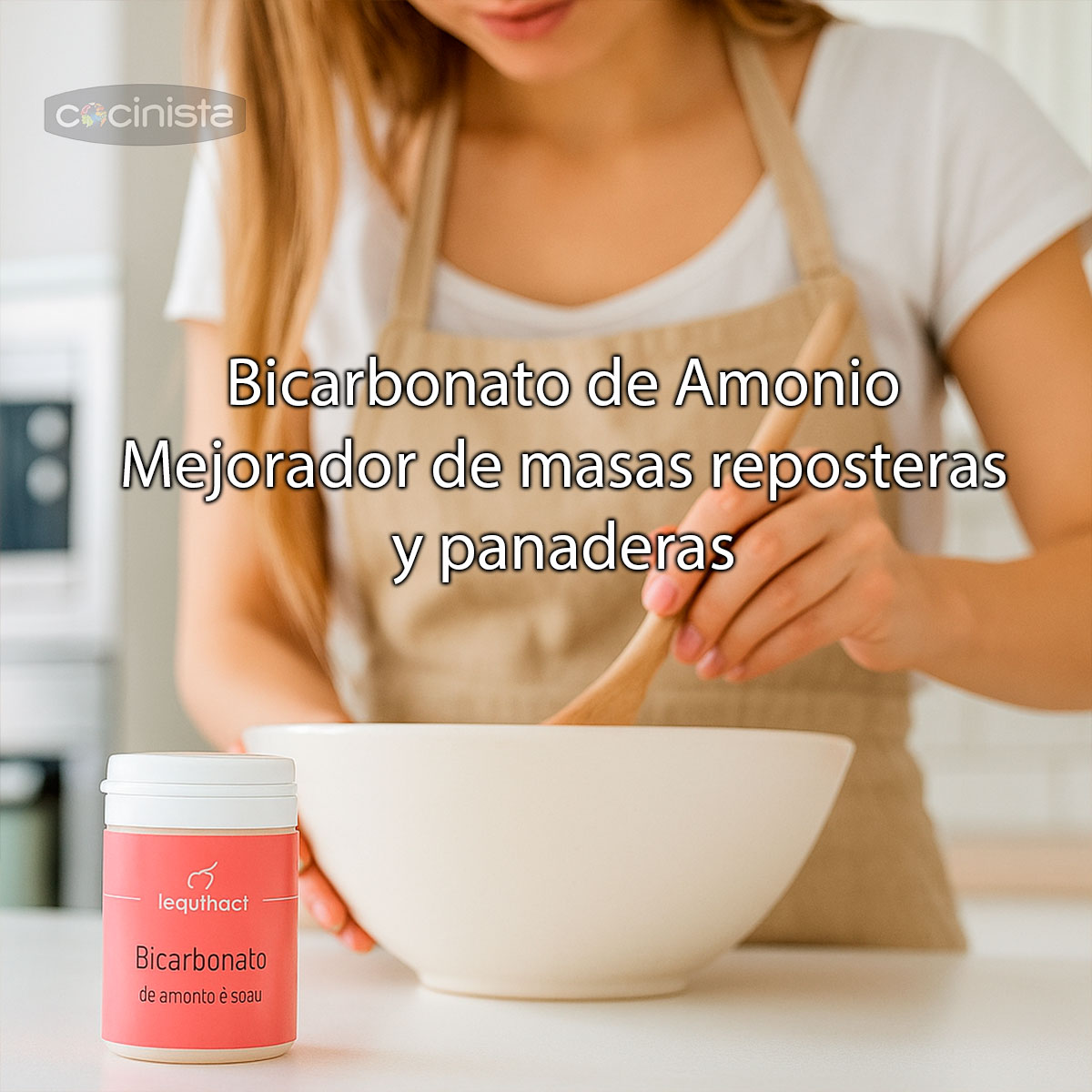 Bicarbonato de amonio - 80g - Laguilhoat