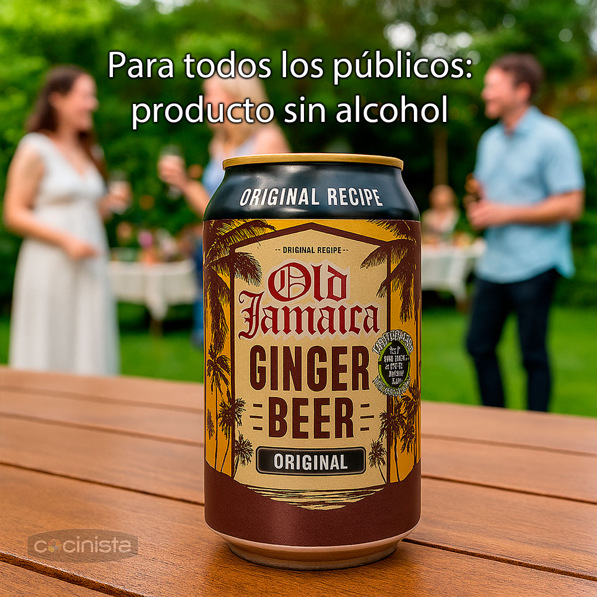 Cerveza de jengibre - 33cl - Old Jamaica
