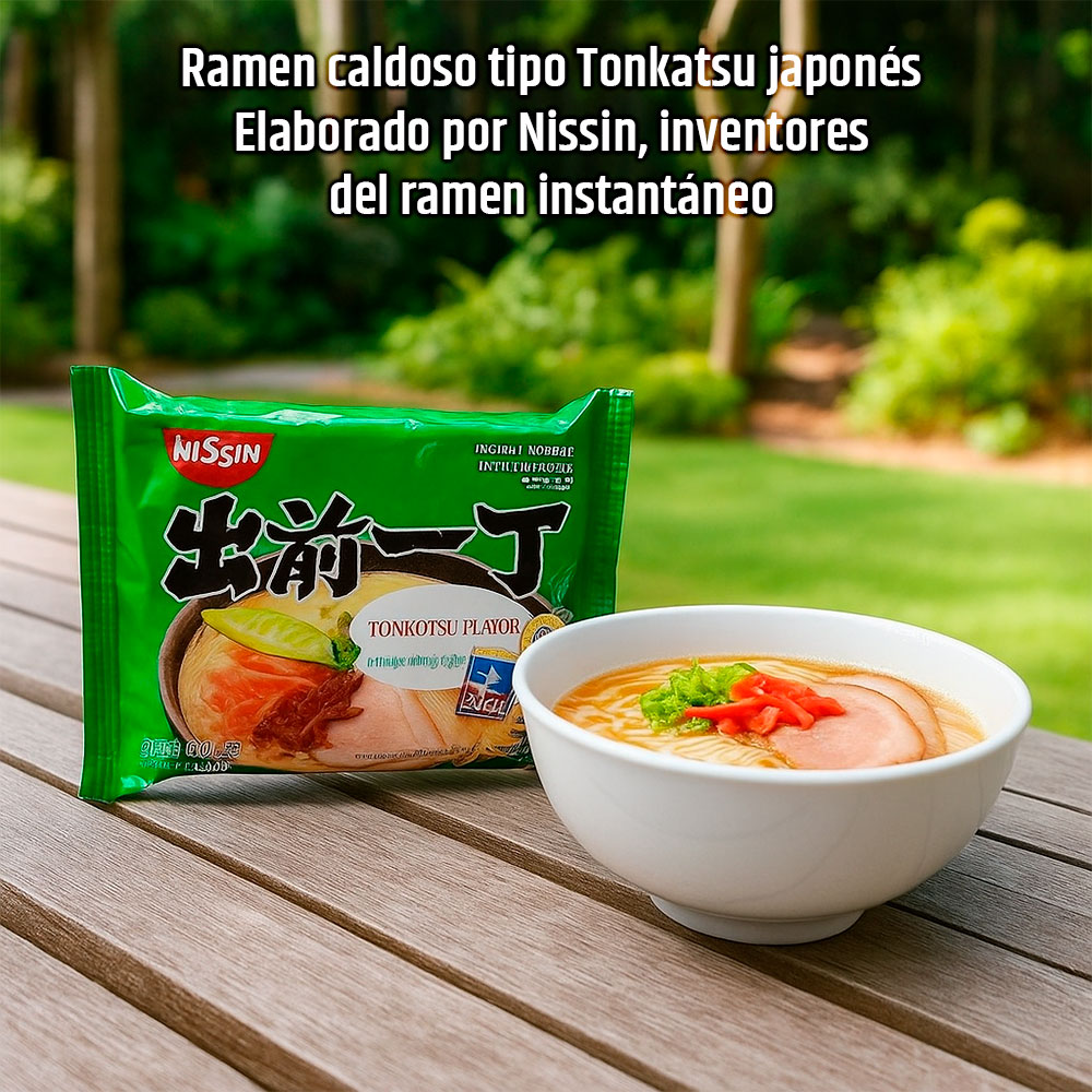 Ramen Tonkotsu - 100g - Nissin