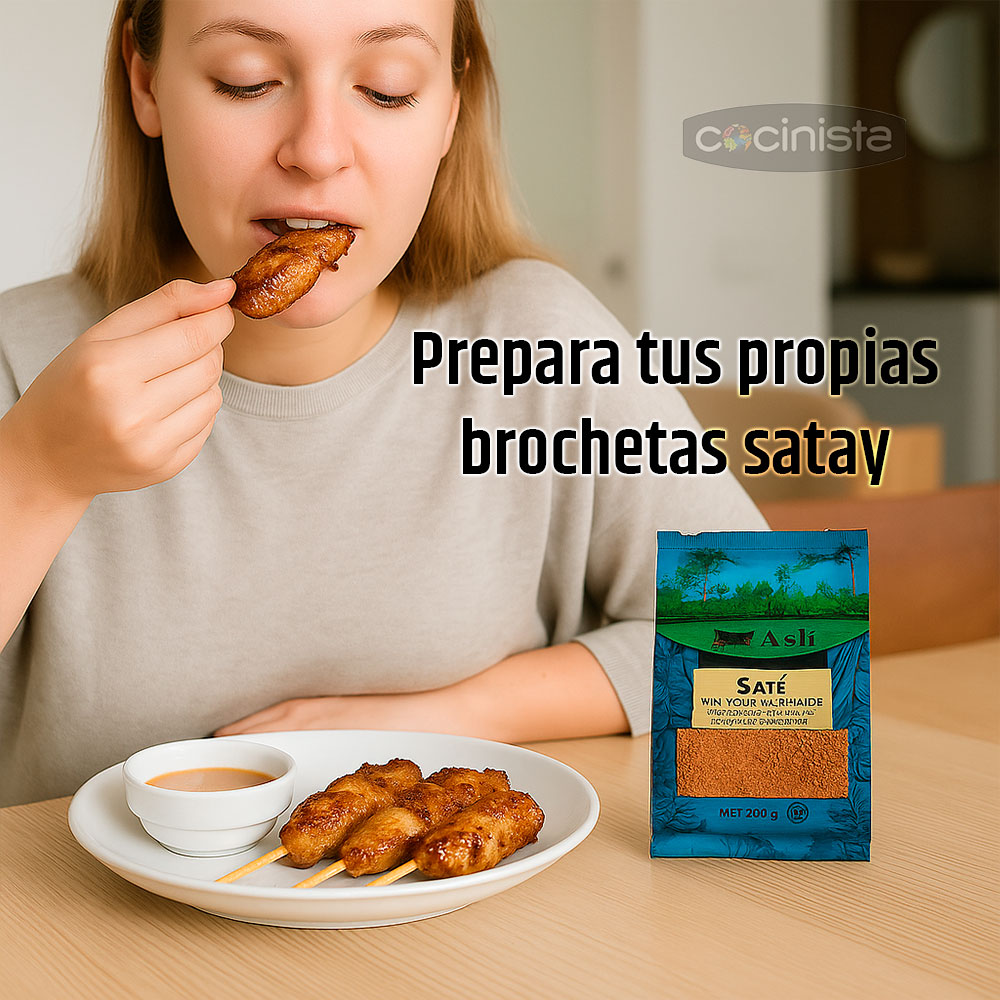 Mezcla Satay Suave - 200g - Asli
