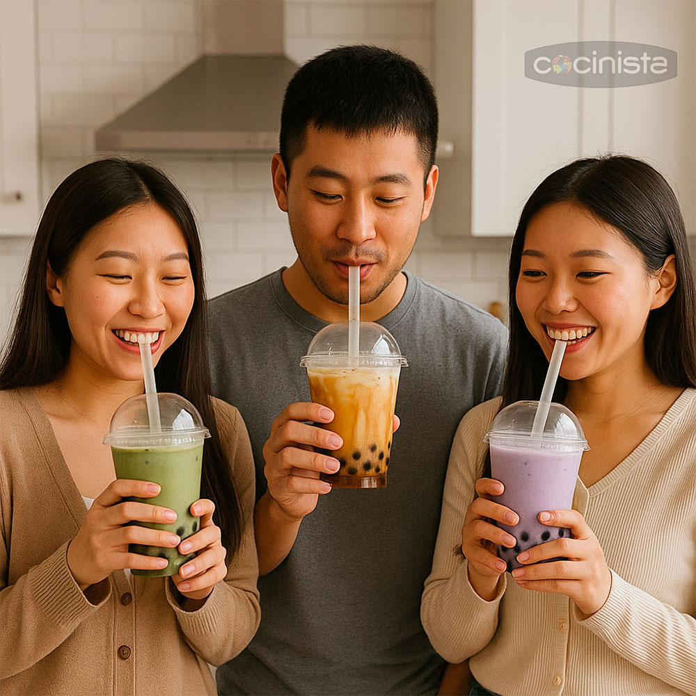Kit Party Bubble Tea (Té de burbujas)  - 6 servicios - 