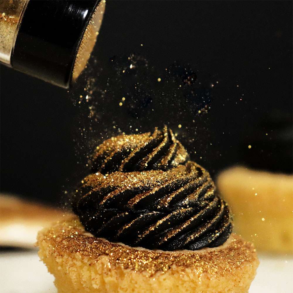 Colorante en polvo comestible - Oro - 10 g - PME