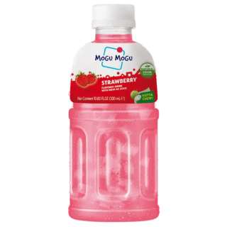 Bebida Mogu Mogu sabor a fresa - 320 ml