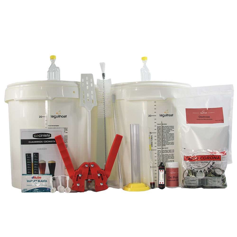 Equipo De Luxe para cerveza - 1 fermentador - Cocinista