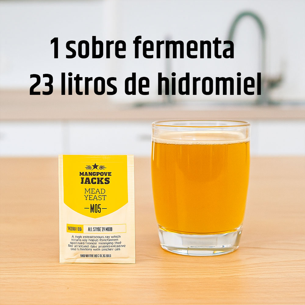 Levadura para Hidromiel M05 - 23 l - Mangrove Jack's