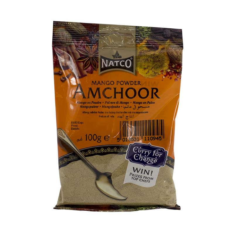 Mango en polvo (Amchoor) - bolsa de 100 g - Natco
