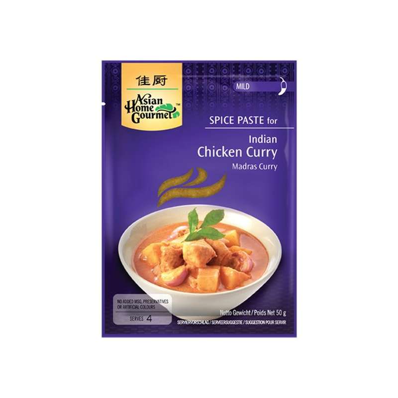 Chicken curry Madrás - 50g - Asian Home Gourmet