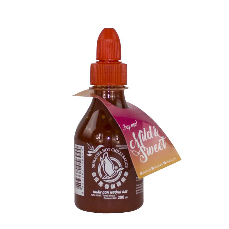 Salsa Sriracha suave y dulce - 200ml - Flying Goose