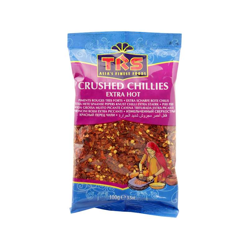 Chiles triturados extra picantes - 100g - TRS