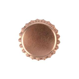Chapas 26 mm rosa metálico - 100 uds - Cocinista
