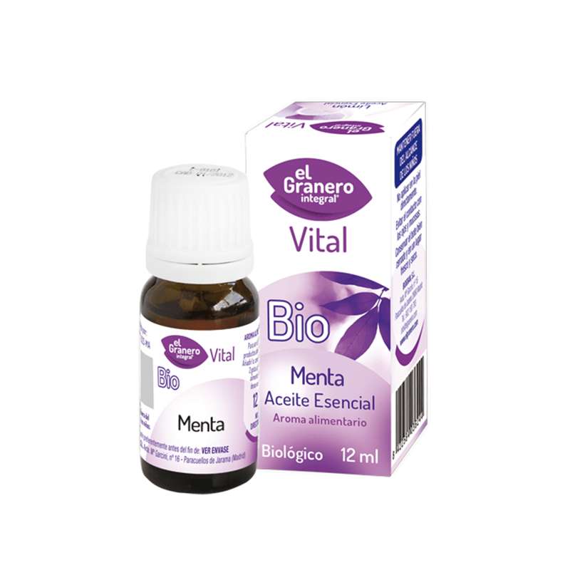 Aceite esencial de Menta Bio - 12 ml - El Granero