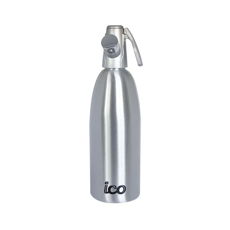 Sifón de soda aluminio - 1 L - ICO
