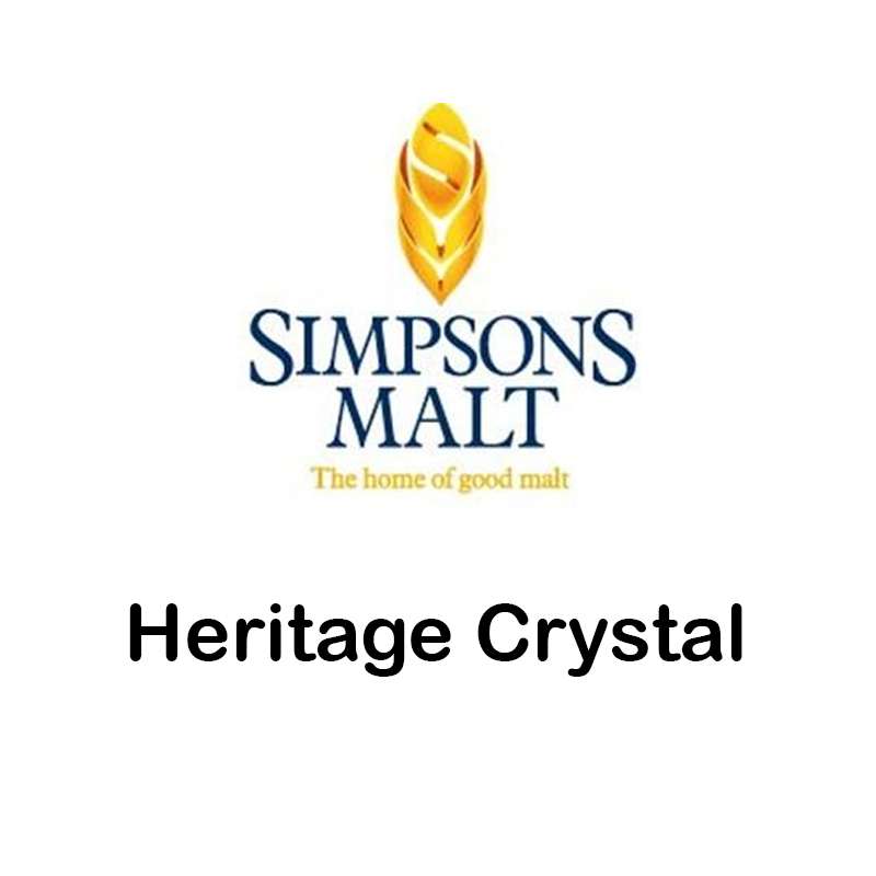 Heritage Crystal - 500 g Molturada - Simpsons Malts