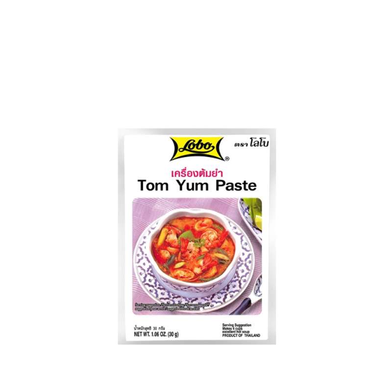 Pasta para sopa Tom Yum - 30g - Lobo