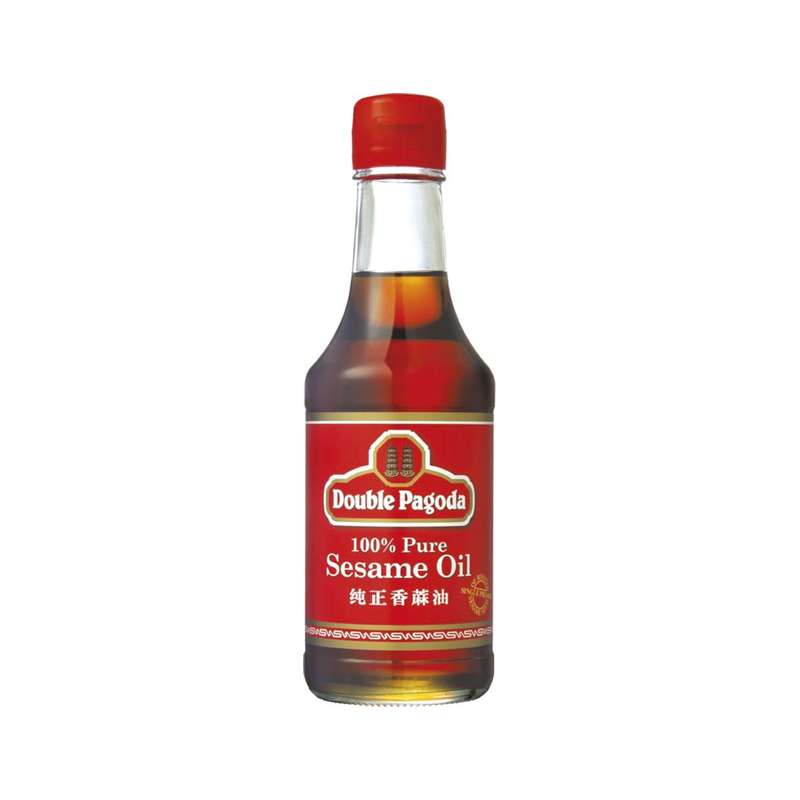 Aceite de sésamo puro - 250 ml - Double Pagoda