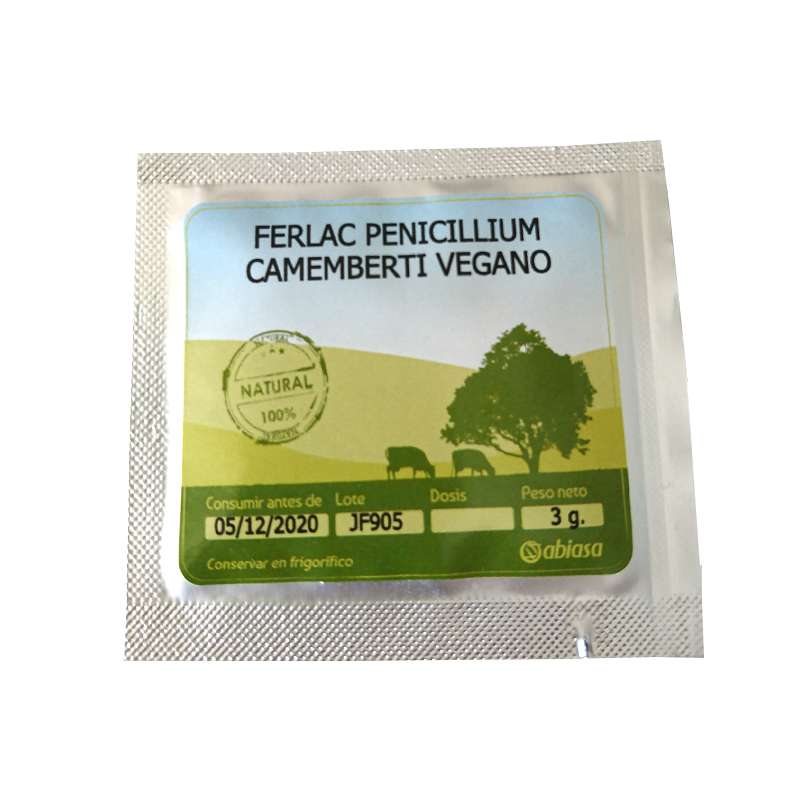 Penicillium Camemberti vegano - 3 g - Abiasa
