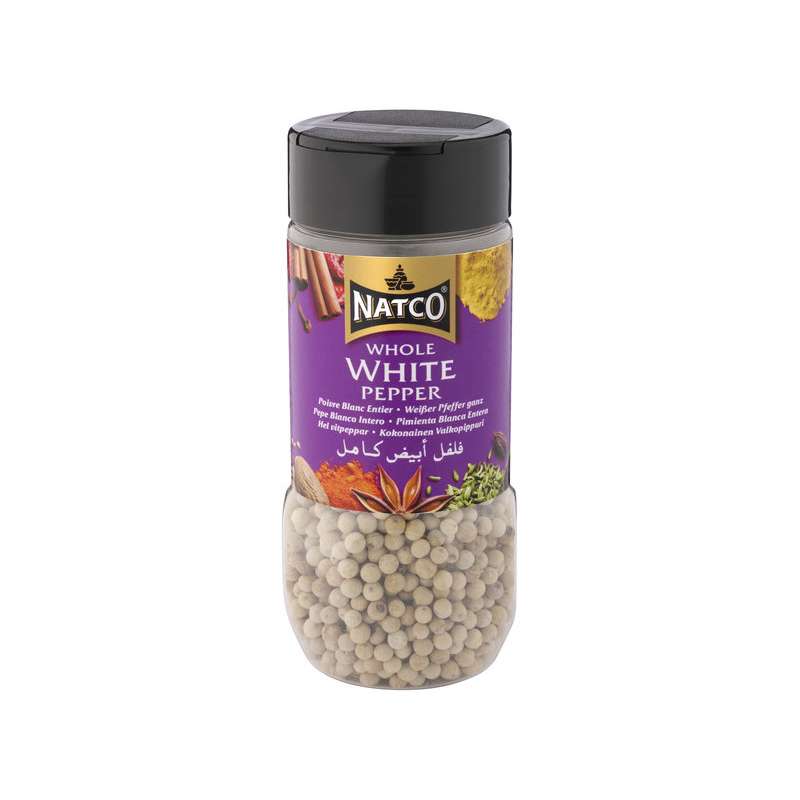 Pimienta blanca en grano - 100 g - Natco