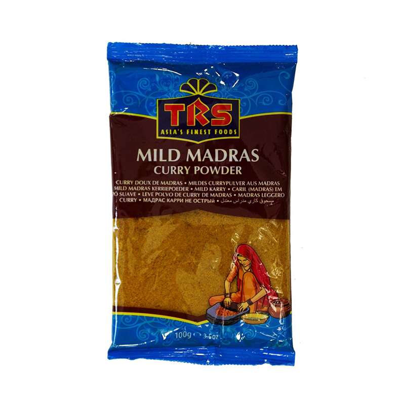 Mezcla de especias para Curry Madrás suave - 100g - TRS