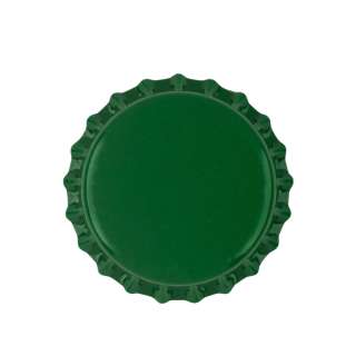 Chapas 26 mm verdes oscuro - 100 uds