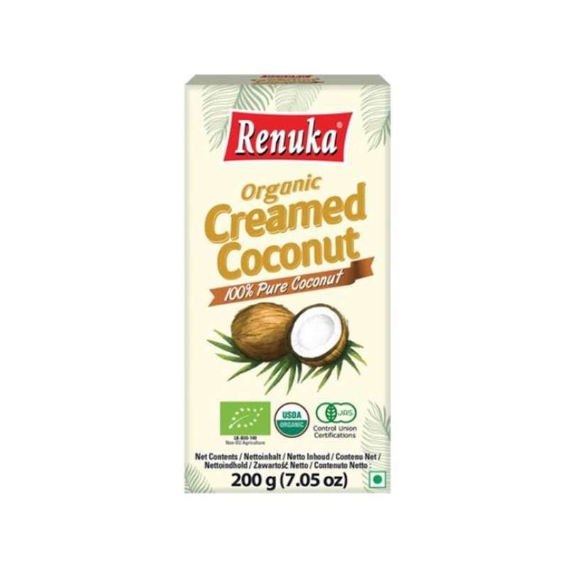 Crema de coco orgánica - 200g - Renuka