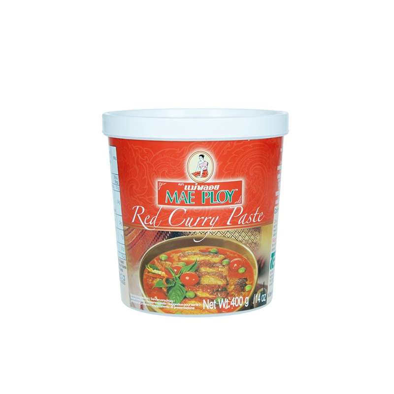 Curry rojo en pasta - 400g - Mae Ploy
