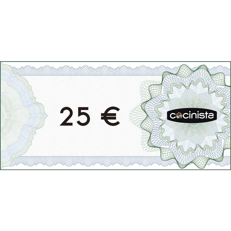 Cheque Cocinista - 25€ - Cocinista