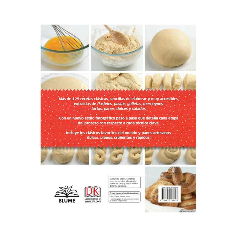 Libro "125 recetas de pan paso a paso" - Blume