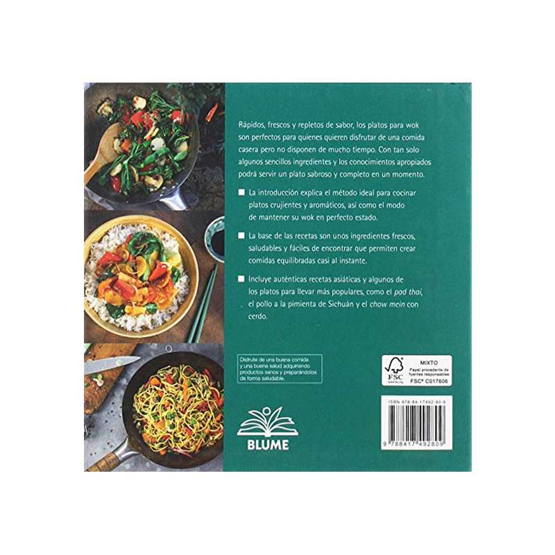 500 Recetas para wok - Michelle Keogh - 288 págs. - Blume