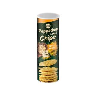Pappadom Chips Curry Masala - 70g-FECHA:03/04/24