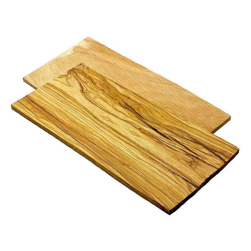 Tabla de madera de olivo para ahumar - 2 uds - 220x110mm - Smokey Olive Wood