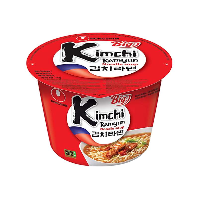 Sopa de fideos sabor Kimchi - 112g - Nongshim