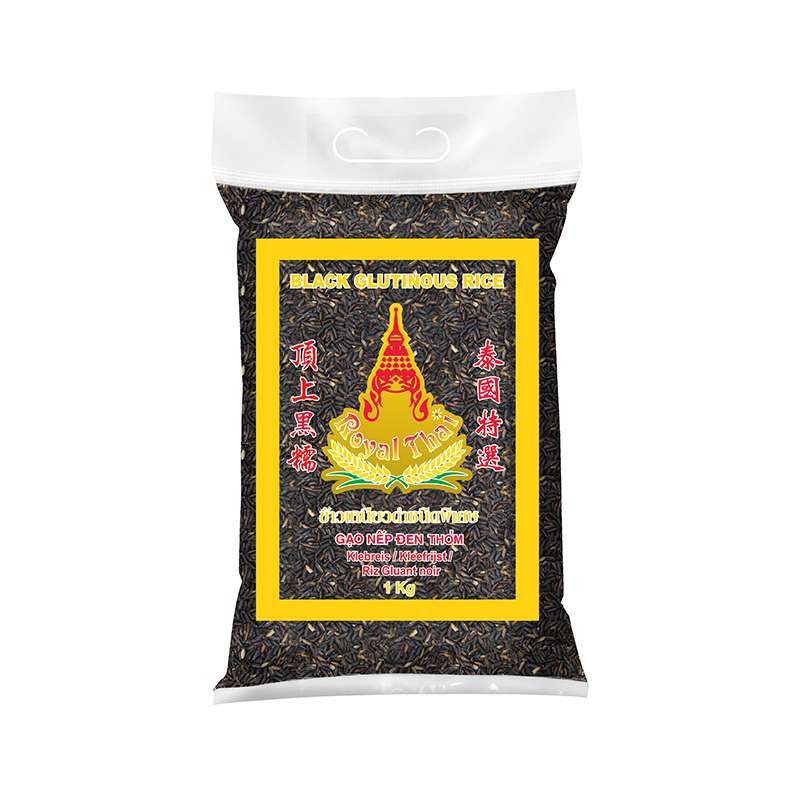 Arroz negro glutinoso Tailandés - 1000 g - Royal Thai