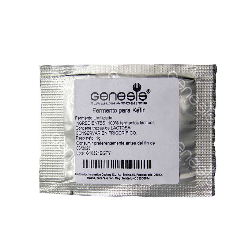 Fermentos para hacer kéfir - 1 g - Genesis Laboratories